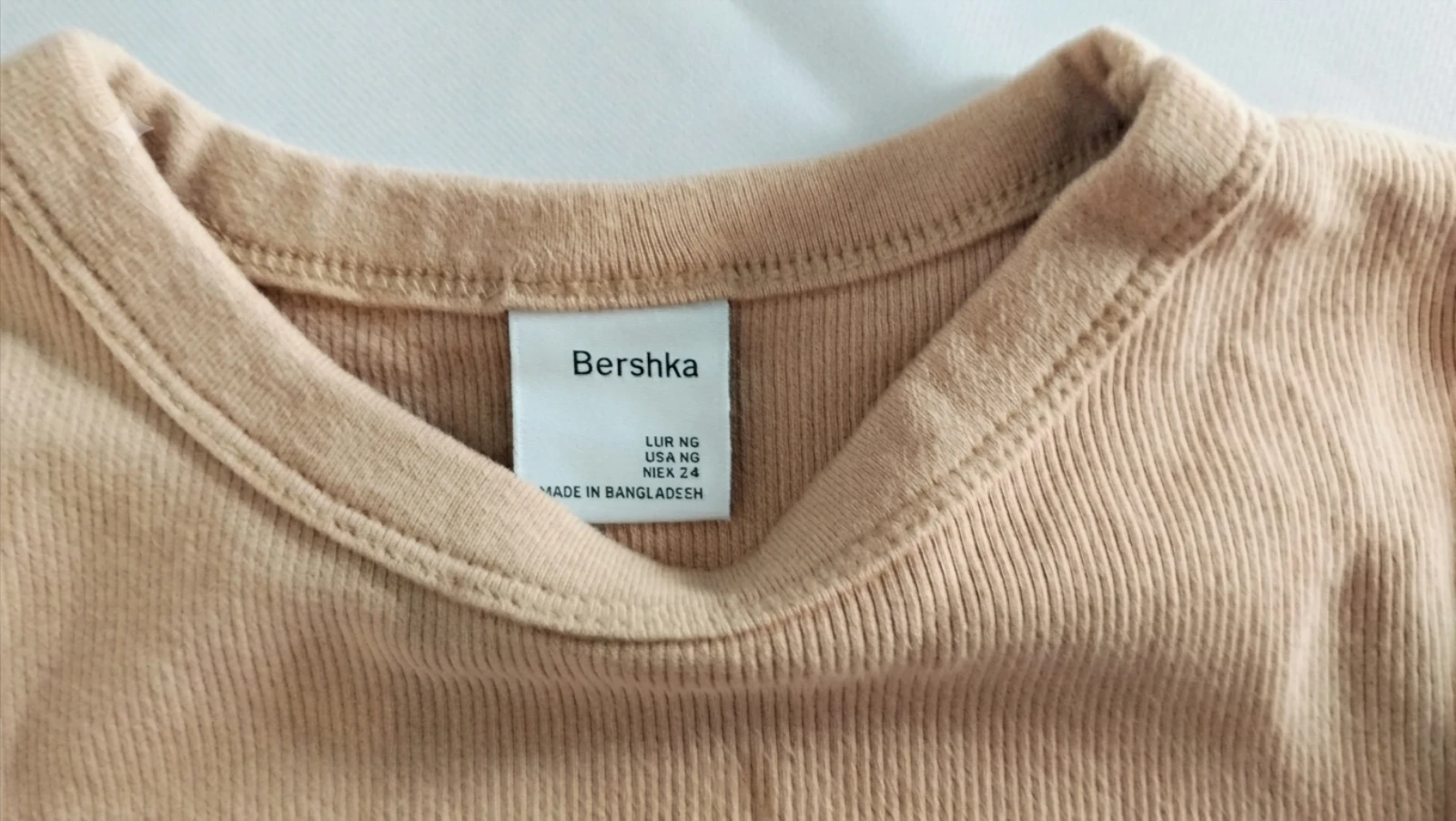 Camiseta Básica Canalé Beige – photo 2